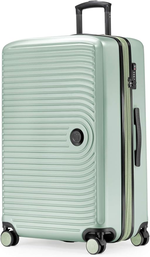 Hauptstadtkoffer Mitte - Großer Hartschalenkoffer, TSA, 4 Rollen, Check-In Gepäck mit 8 cm Volumenerweiterung, 77cm, 130 Liter, Mint